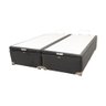 Cama Box Baú Castor Casal Bi Partido Vellus Cinza 138x188x35cm - 3