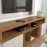 Rack Itapuã Leme Natura Real / Off White Para Tvs Até 70'' - 3