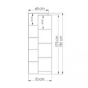 Ver imagem 5 de Conjunto Home Office com Escrivaninha e Armário 2 Portas Móveis