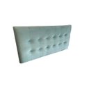 Ver imagem 6 de KIT CABECEIRA PAINEL E RECAMIER PUFF BAÚ BEIRA DE CAMA BOX PADRÃO - 1,38 CM - AZUL TIFFANY