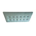 Ver imagem 7 de KIT CABECEIRA PAINEL E RECAMIER PUFF BAÚ BEIRA DE CAMA BOX PADRÃO - 1,38 CM - AZUL TIFFANY