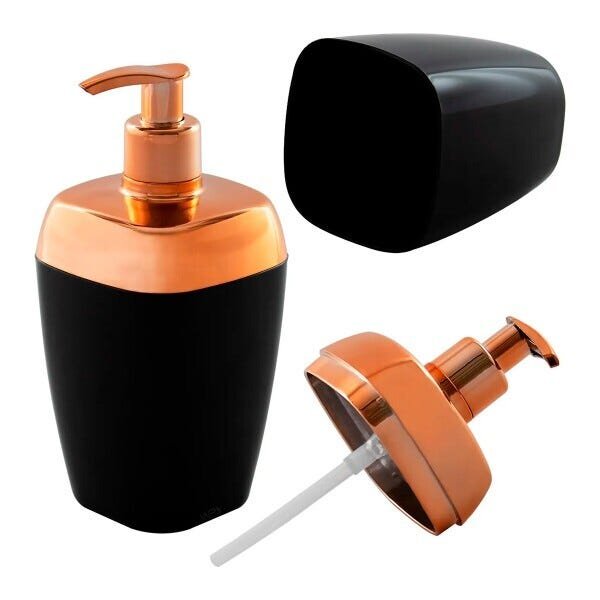 Toalheiro 25cm Com Prateleira Para Porta Sabonete Liquido e Algodão - 6