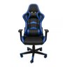 Cadeira Gamer Mallin Delta Giratória com Regulagem de Altura Corino Preto/Azul - 1