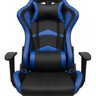 Cadeira Gamer Mallin Delta Giratória com Regulagem de Altura Corino Preto/Azul - 3