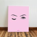 Ver imagem 7 de Kit 3 Quadro Decorativo Cílios Lash Design Sobrancelha Salão 28x20