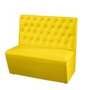 Ver imagem 1 de Sofá Canto Alemão Ana Bela 2 lugares - Amarelo