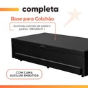 Ver imagem 7 de Base Cama Bibox com Baú Solteiro e Cama Auxiliar 3 em 1 - 88x188x46 Bela
