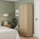 Ver imagem 1 de Módulo 70x180 2 Portas 3 Gavetas Frame CabeCasa MadeiraOriginals