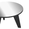 Mesa De Centro Espelhada Baspo 100% MDF Preto - 5