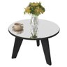 Mesa De Centro Espelhada Baspo 100% MDF Preto - 2