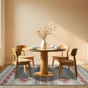 Ver imagem 3 de 1 Tapete Sala Jantar Mesa sem Pelo Js Fu Ast 150 X 200 M35