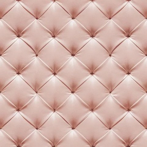 Papel de Parede Couro Capitone Rosa Lavavel Autocolante Adesivo Sala Quarto 1m x 50cm
