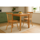 Ver imagem 2 de Kit 2 Cadeiras Madeira Maciça Milena:natural