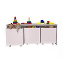 Ver imagem 2 de Rack de 1,20 Organizador de Brinquedos 100% Mdf