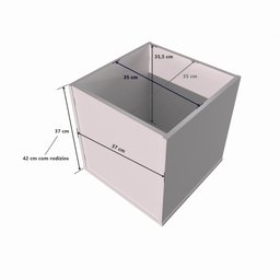 Rack de 1,20 Organizador de Brinquedos 100% Mdf - 5
