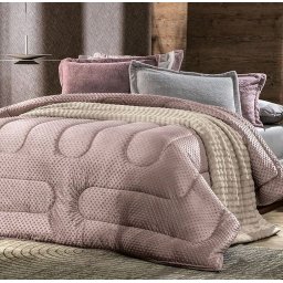 Edredom Casal Blend Sense Pop Up 100% Poliéster 210x230cm Rosa - 3