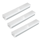 Ver imagem 2 de Kit 3 Luminárias Lâmpada Barra Led Sobrepor Branco de 30CM Sensor de Presença USB Para Armários Clos