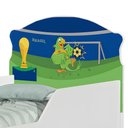 Ver imagem 2 de Bicama Infantil Copa do Mundo com Colchão MDF Branco Cambel Móveis