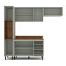 Armário de Cozinha Modulada Completa 4 Peças 236,8cm com Tampo 250042 Koya Politorno Móveis - 6
