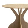 Mesa de Jantar Heredith Redonda Ø105cm 100% MDF Carvalho - 7