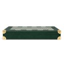Ver imagem 7 de Jogo Xadrez Nobless Verde com Detalhes em Dourado a: 26cm L: 45cm C: 75cm