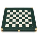 Ver imagem 6 de Jogo Xadrez Nobless Verde com Detalhes em Dourado a: 26cm L: 45cm C: 75cm