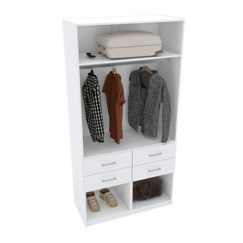 MÓDULO CLOSET M223.2021.B (CASA E LOJA) MUNDI MOVEIS