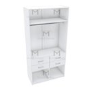 Ver imagem 6 de MÓDULO CLOSET M223.2021.B (CASA E LOJA) MUNDI MOVEIS