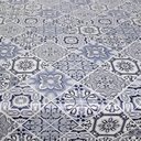 Ver imagem 2 de Toalha Mesa Plástica Térmica Azulejo Azul 8 10 lugares 2,80