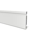 Ver imagem 1 de Rodape Pvc Branco 240x15cm Permatti Caixa C/ 10 Pçs