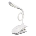 Ver imagem 1 de Luminaria Mesa Led Abajur Recarregavel Dobravel Clip Cozinha Flex Touch - Branca