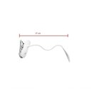 Ver imagem 6 de Luminaria Mesa Led Abajur Recarregavel Dobravel Clip Cozinha Flex Touch - Branca