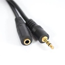 Kit 10 Peças Cabo Extensor P2 3,5 Mm para Fone de Ouvido 3 Metros - 1