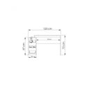 Ver imagem 3 de Conjunto Home Office com Escrivaninha 3 Gavetas e Estante para Livros Móveis