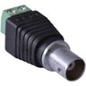 Kit 100 Plug Conector Bnc com Borne Fêmea - 4