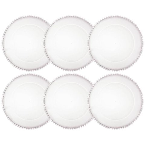 Conjunto 6 Lugares Americanos Sousplat 32cm Balls Lyor Plást