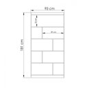 Ver imagem 5 de Conjunto Home Office com Escrivaninha e Estante para Livros Móveis