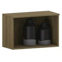 Ver imagem 2 de Armário de Cozinha 60cm com 1 Porta Nádia Mocca/avelã L01 - Mpozenato