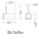 Ver imagem 2 de Cabide de Metal para Banheiro Prime Chrome Docol