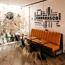 Ver imagem 1 de Adesivo de Parede Palavras Churrasco Cortes Carne Cantinho Gourmet Restaurante Kanto Store Adesivo D