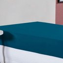 Ver imagem 3 de Lençol com Elástico Solteiro Nobre 1 Peça 30cm de Altura Malha 100% Algodão - Petróleo