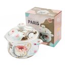 Ver imagem 3 de Caçarola Esmaltada Vintage 3,6l À Indução com Tampa Paris