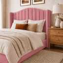 Ver imagem 4 de Cabeceira Cama Box Casal Queen 160cm Zoe Estofada Veludo Moderna