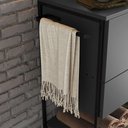 Ver imagem 3 de Gabinete de Banheiro 80cm Industrial com Cuba Satto Grafite Z54 - Mpozenato