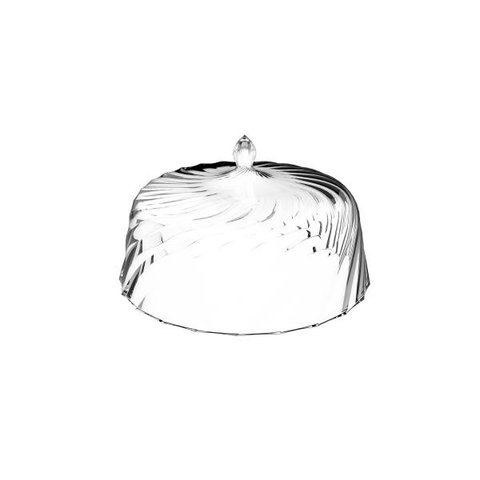 Cúpula 25 Cm Transparente para Boleira Porta Bolo Crippa