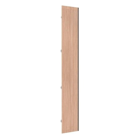 Porta Closet Para Roupeiro De Canto Reto Champagne Cumaru