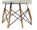 Ver imagem 5 de Conjunto de Jantar Eiffel: Mesa 120cm Preta e 6 Cadeiras Dkr - Design e Estilo