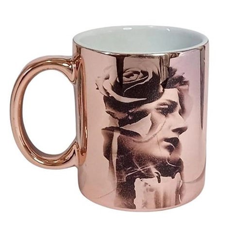 CANECA DE CERAMICA RESINADA CROMADA BRONZE (NOSSA SENHORA)