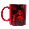 CANECA DE CERAMICA RESINADA NEON VERMELHA (DEUSA WICCA) - 1