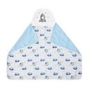 Ver imagem 2 de Toalha de Banho Felpuda Bordada Azul